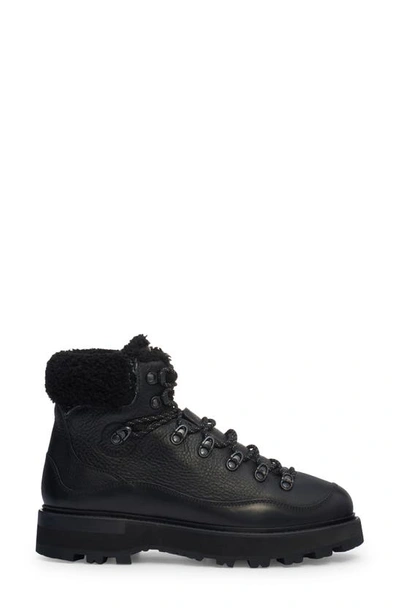 Shop Moncler Peka Trek Hiking Boot In Black