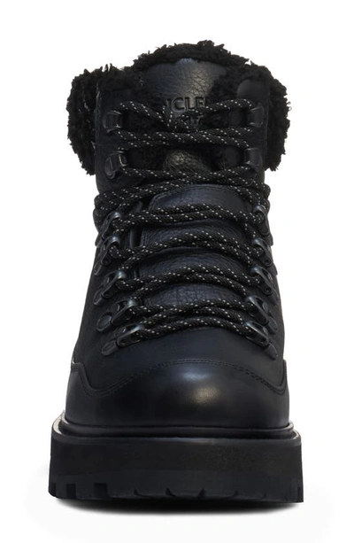 Shop Moncler Peka Trek Hiking Boot In Black