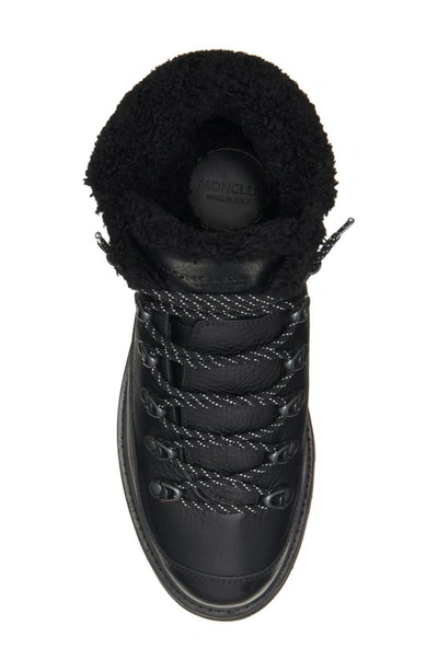 Shop Moncler Peka Trek Hiking Boot In Black