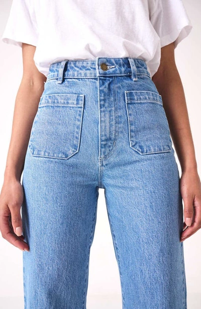 Shop Rolla's Sailor Jeans In Lily Blue