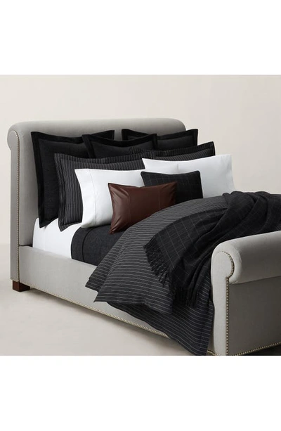 Polo Ralph Lauren Modern Driver Comforter In Heather Grey