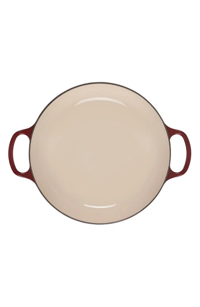 Shop Le Creuset Signature 5 Quart Enameled Cast Iron Braiser In Rhone