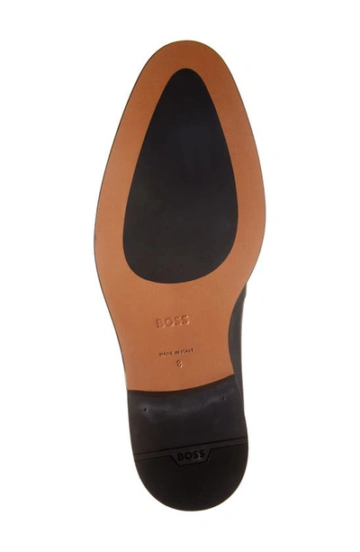 Hugo Boss Boss Derreck Penny Loafer In Black