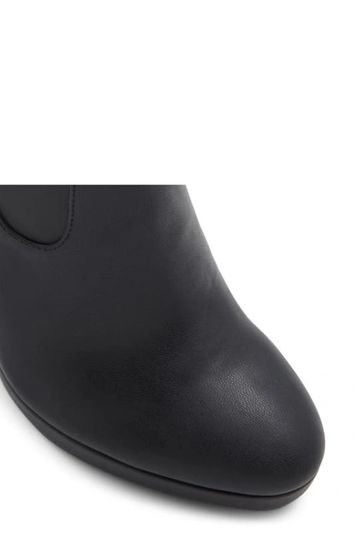 Aldo Dallobrelia Over The Knee Platform Boot In Black