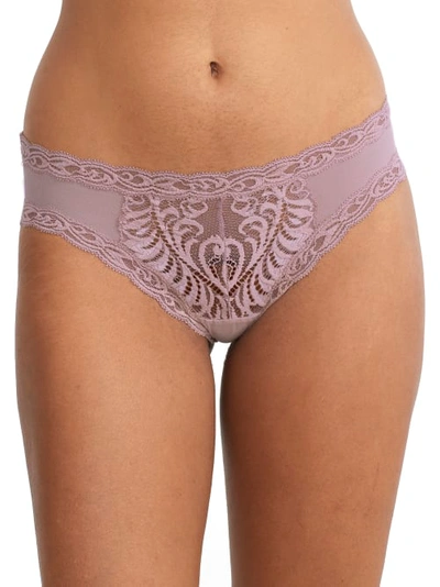 Shop Natori Feathers Hipster In Antique