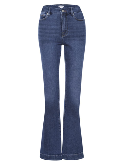 Shop Good American Women's Good Legs Flare Jeans In Indigo