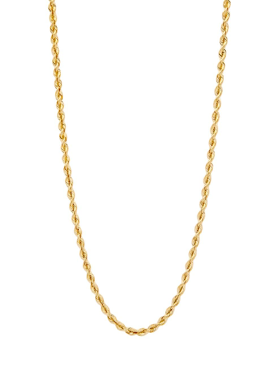 Shop Saks Fifth Avenue Women's 14k Yellow Gold Rope Chain Necklace