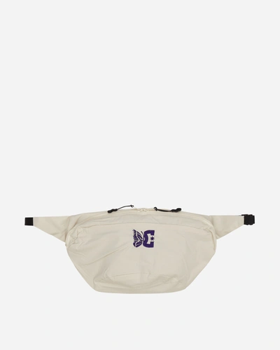 Shop Needles Dc Shoes Hip Bag Ivory In White