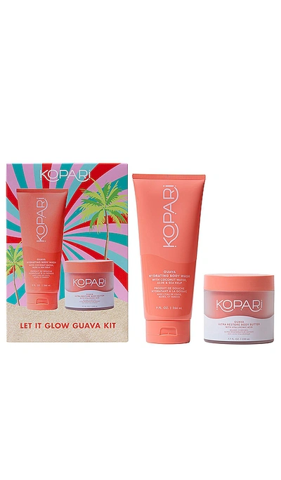 Shop Kopari Let It Glow Guava Kit In N,a