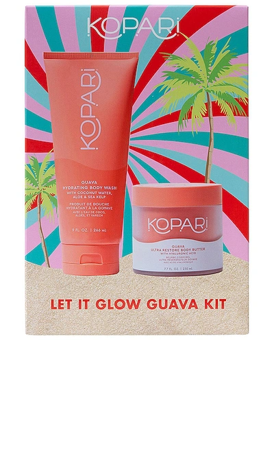 Shop Kopari Let It Glow Guava Kit In N,a
