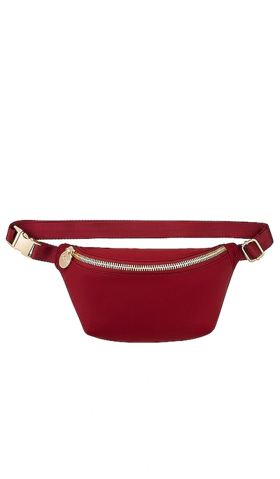 Shop Stoney Clover Lane Classic Fanny Pack In Burgundy