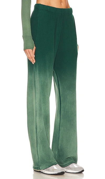Shop Michael Lauren Theoden Wide Leg Pant In Vintage Emerald