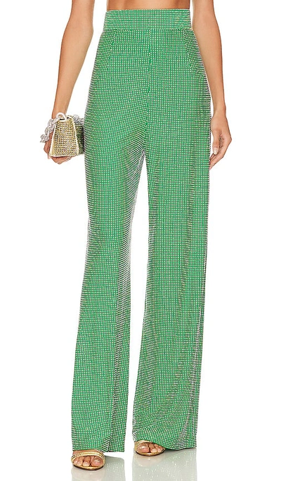 Shop Bronx And Banco X Revolve Cleopatra Diamond Pant In Emerald