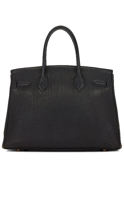 Fwrd Renew Hermes Birkin 30 Taurillon Handbag In Black