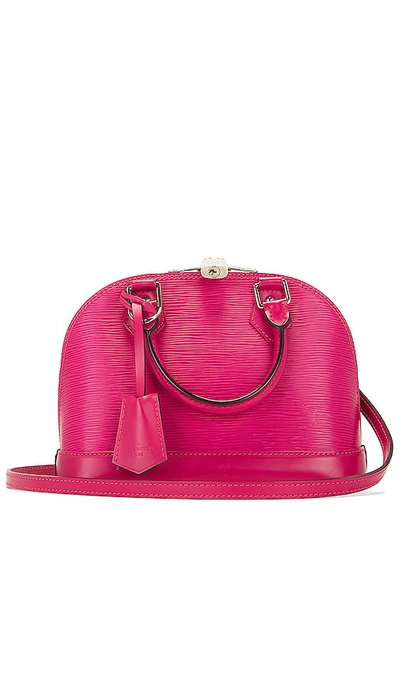 Fwrd Renew Louis Vuitton Alma Handbag In Pink