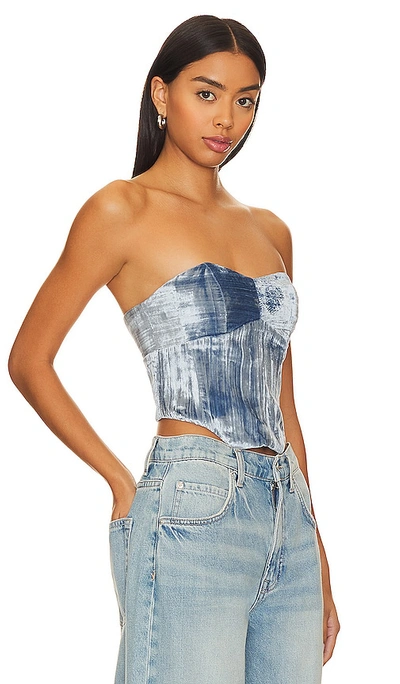 Shop House Of Harlow 1960 X Revolve Balley Corset In Blue