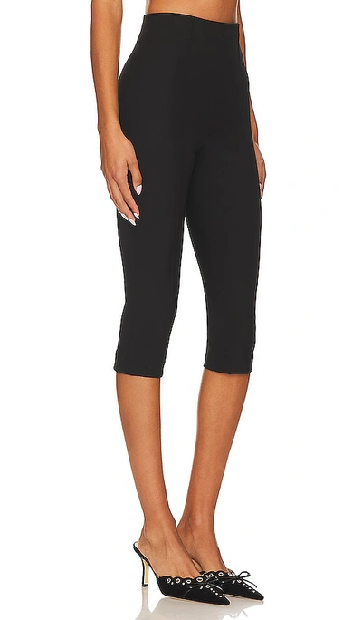 Lovers & Friends Cindy Cropped Capri Pant In Black
