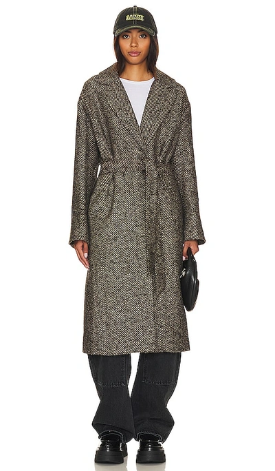 Astr Rhodes Coat In Brown