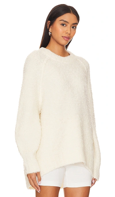 Shop Free People Teddy Sweater Tunic In Ivory