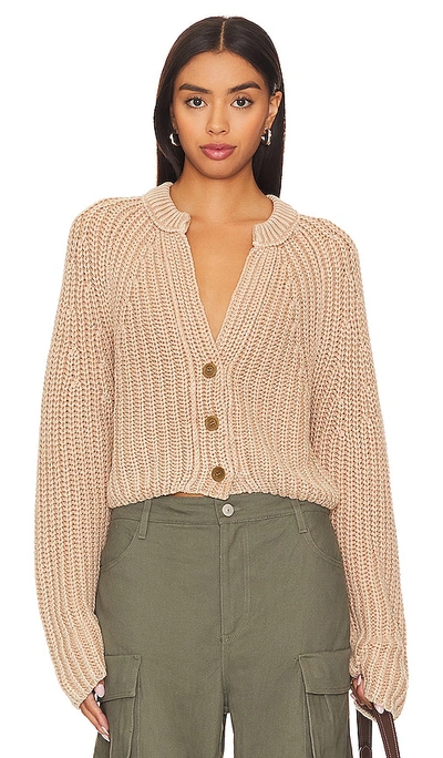 Shop Free People Sweet Nothing Cardi In Tan