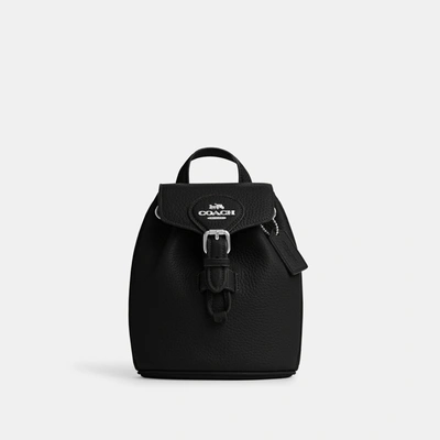 Shop Coach Outlet Amelia Convertible Backpack In Black