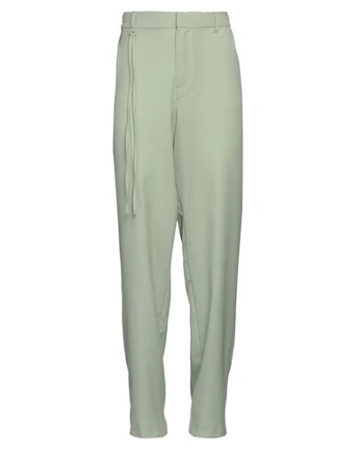 Shop Roseanna Woman Pants Light Green Size 8 Polyester, Virgin Wool