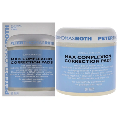 Shop Peter Thomas Roth Max Complexion Correction Pads For Unisex 60 Pc Pads