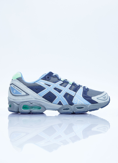 Shop Asics Gel Nimbus 9 Sneakers In Blue