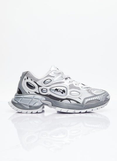 Shop Rombaut Nucleo Sneakers In Silver