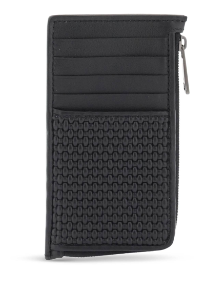 Shop Zegna Pelletessuta™ Wallet In Black