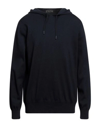 Shop +39 Masq Man Sweater Navy Blue Size 3xl Cotton, Wool
