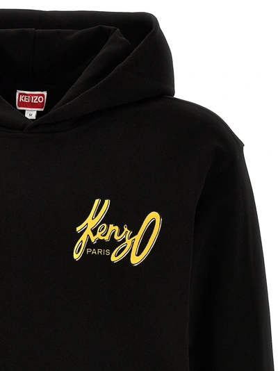 Shop Kenzo Archive Logo Sweatshirt Black