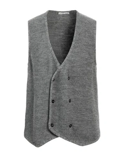 Shop Grey Daniele Alessandrini Man Cardigan Grey Size 38 Wool, Acrylic