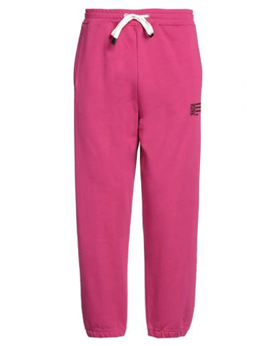 Patrizia Pepe Man Pants Fuchsia Size L Cotton In Pink