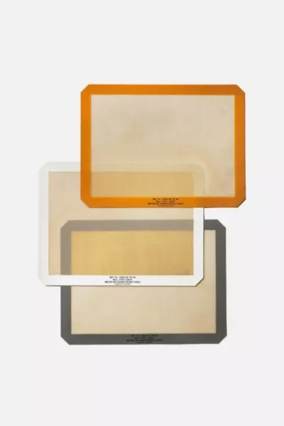 Shop Puebco Re-usable Non-stick Silicone Baking Sheet And Placemat In Yellow At Urban Outfitters