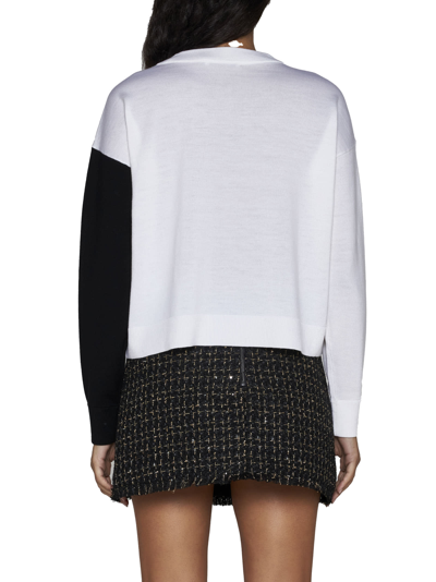 Shop Alice And Olivia Sweater In Soft White Multi