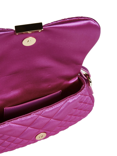 Shop Versace Shoulder Bag In Warterlily- Gold