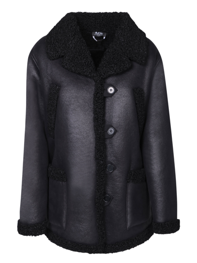 Shop Apc Clara Jacket In Black