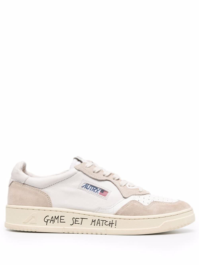 Shop Autry Sneakers Medalist In Bianco