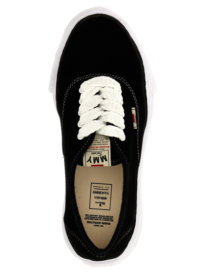 Shop Miharayasuhiro Baker Sneakers In White/black