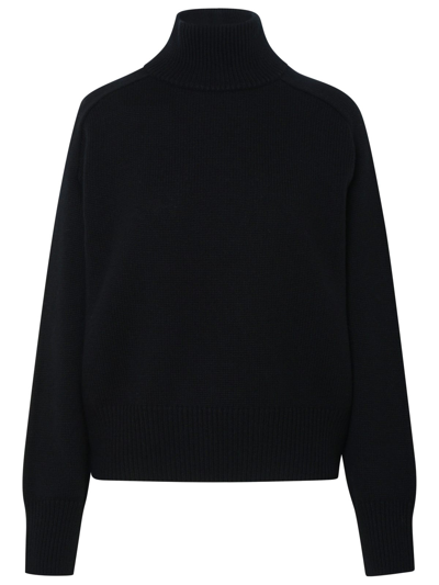 Shop Canada Goose Baysville Black Wool Turtleneck Sweater