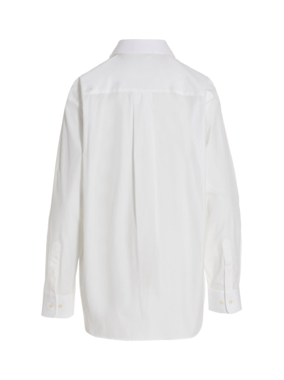 Shop Wardrobe.nyc Cotton Shirt In White