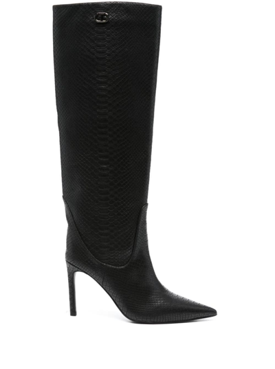 Shop Twinset Boots In Black