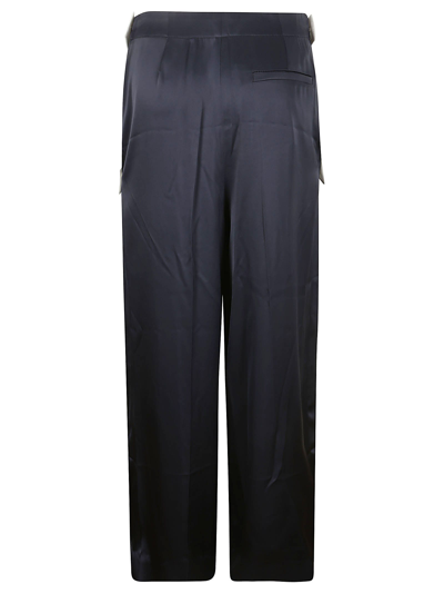 Shop Jw Anderson Crossover Strap Wide Leg Trousers In 888