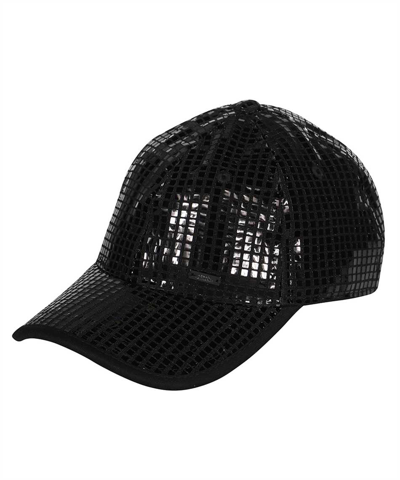 Shop Armani Exchange Baseball Cap In Black