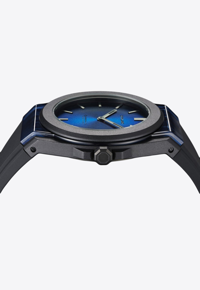Shop D1 Milano Carbonlite 40.5 Mm Watch In Multicolor