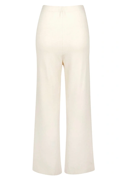 Shop Never Fully Dressed Cream China Knitted Trousers