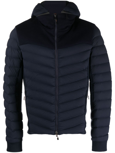 Shop Sease Warmer Padded Jacket - Men's - Spandex/elastane/polyamide/cashmere/feather In Blue