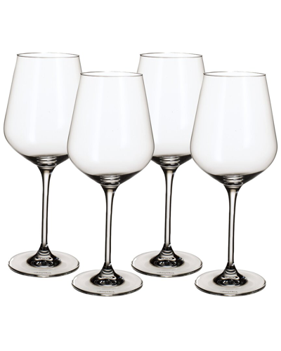 Shop Villeroy & Boch Set Of 4 La Divina Burgundy Glasses