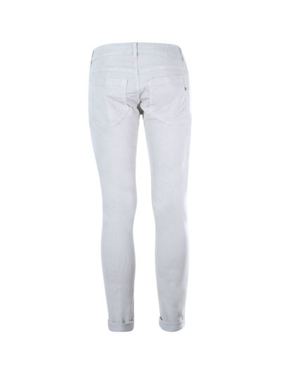 Shop Dondup Jeans George  In Bianco